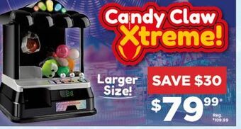 Showcase Candy claw xtreme offer