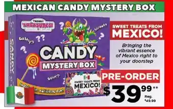 Showcase Pre-order: trendy treasures mexican candy mystery box offer