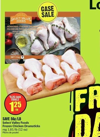 FreshCo Frozen Chicken Drumsticks offer