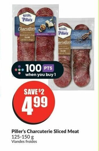 FreshCo Piller's Charcuterie Sliced Meat 125-150 g offer