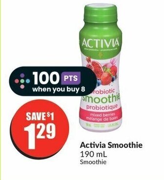 FreshCo Activia Smoothie 190 mL offer