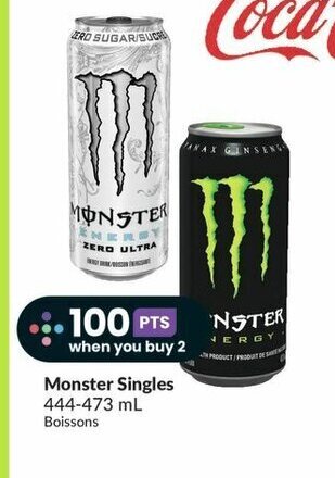 FreshCo Monster Singles 444-473 mL offer