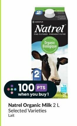 FreshCo Natrel Organic Milk 2 L offer