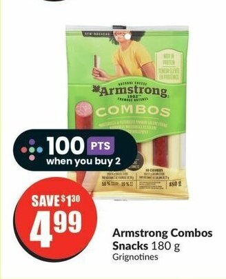FreshCo Armstrong Combos Snacks 180 g offer