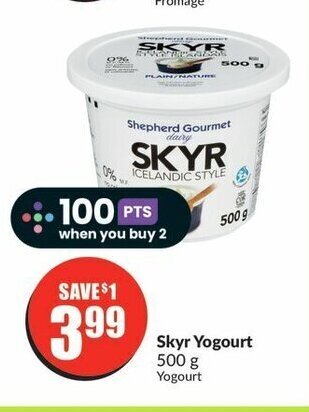 FreshCo Skyr Yogourt 500 g offer