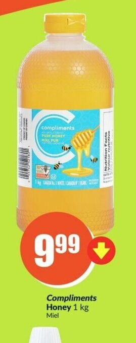 FreshCo Compliments Honey 1 kg offer