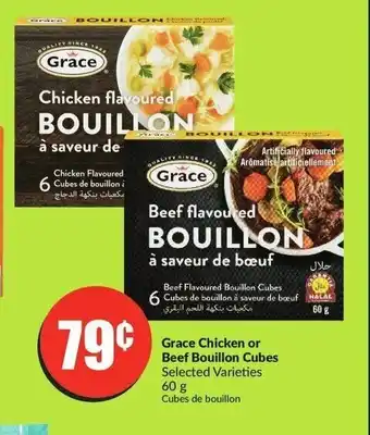 FreshCo Grace Chicken or Beef Bouillon Cubes offer