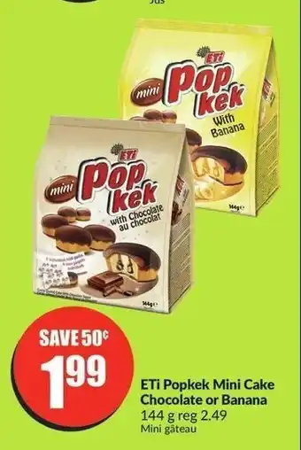 FreshCo ETI Popkek Mini Cake Chocolate or Banana offer