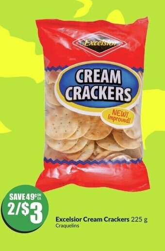 FreshCo Excelsior Cream Crackers 225 g offer