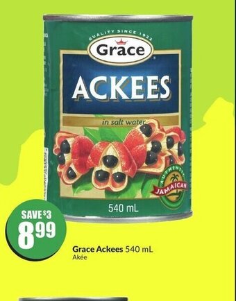 FreshCo Grace Ackees 540 mL offer