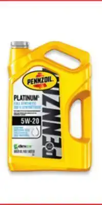 Walmart Pennzoil high mileage motor oil offer