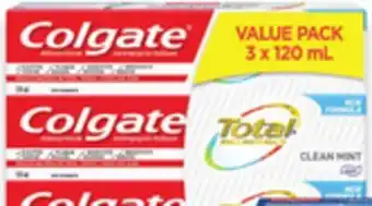 Walmart Colgate maxfresh 3 x 150 ml toothpaste offer