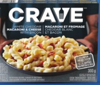 Walmart Crave frozen entrees offer