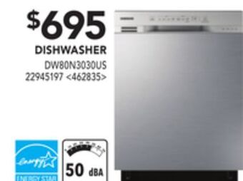 Lowe's Samsung dishwasher offer