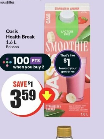 FreshCo Oasis Health Break 1.6 L offer