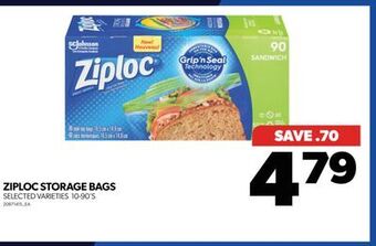 Real Canadian Superstore Ziploc storage bags, 10-90's offer