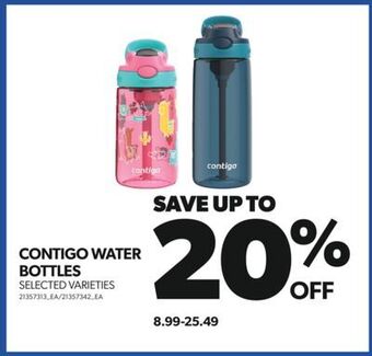 Real Canadian Superstore Contigo water bottles offer