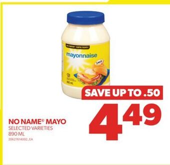 Real Canadian Superstore No name® mayo, 890 ml offer