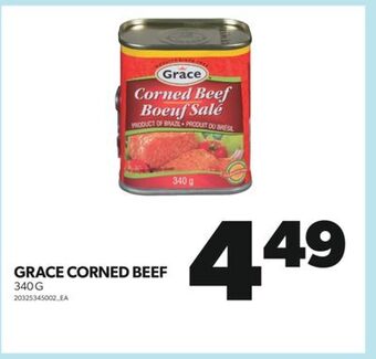 Real Canadian Superstore Grace corned beef, 340 g offer