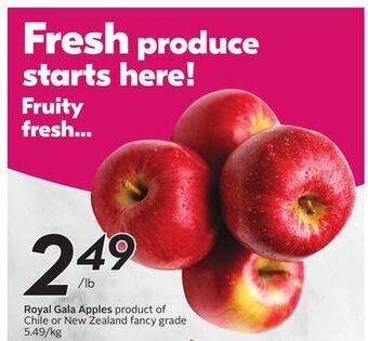 Sobeys Royal gala apples offer