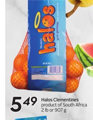 Sobeys Clementines offer