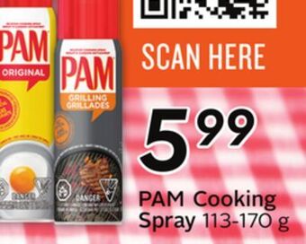 Sobeys Cooking spray offer