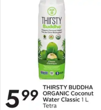 Sobeys Organic coconut water offer