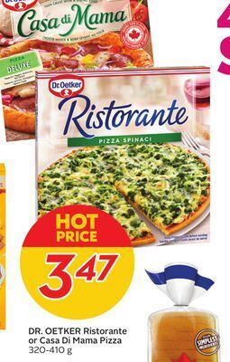 Sobeys Ristorante or casa di mama pizza offer