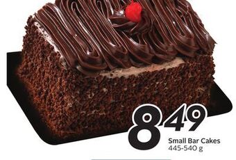 Sobeys Small bar cakes offer