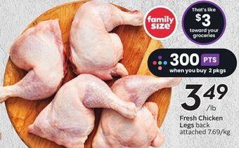 Sobeys Fresh chicken legs offer