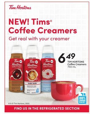 Sobeys Coffee creamers offer