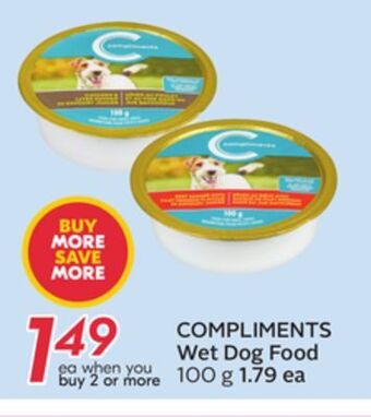 Sobeys Wet dog food offer