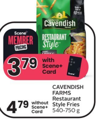 Sobeys Restaurant style fries offer