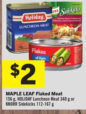 Foodland Maple leaf flaked meat offer