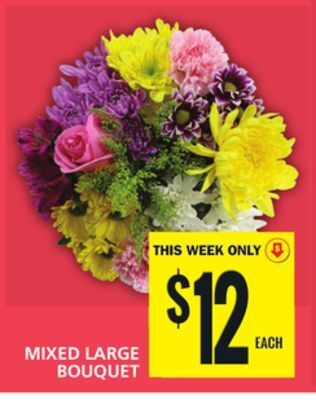 Food Basics Mixed large bouquet offer