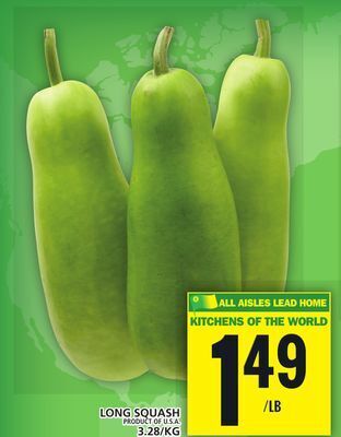 Food Basics Long squash offer