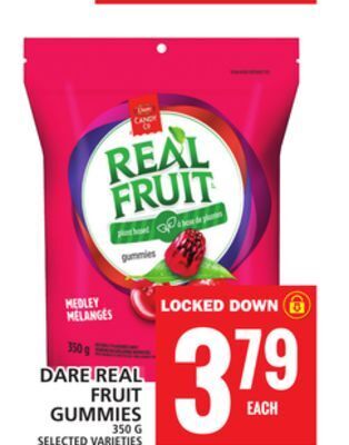 Food Basics Dare real fruit gummies offer