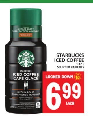 Food Basics Starbucks iced coffee offer