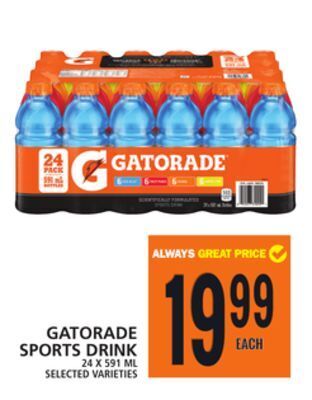 Food Basics Gatorade sports drink offer
