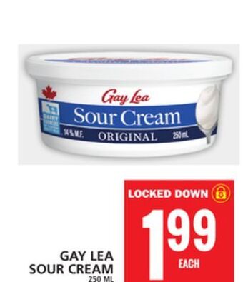 Food Basics Gay lea sour cream offer