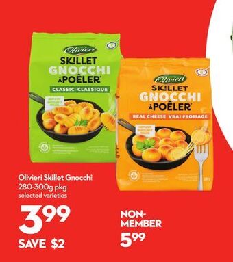 Longo's Olivieri skillet gnocchi offer