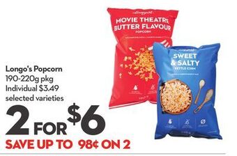 Longo's Longo's popcorn offer
