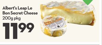 Longo's Albert's leap le bon secret cheese offer