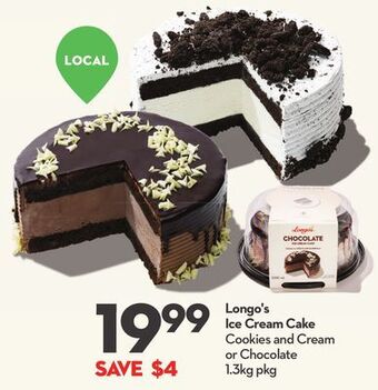 Longo's Longo's ice cream cake offer