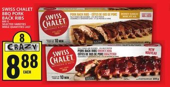 Food Basics Swiss chalet bbq pork back ribs offer