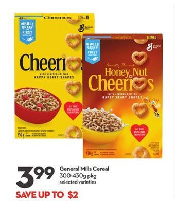 Longo's General mills cereal offer