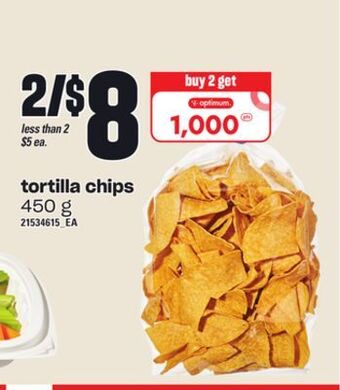 Independent Grocer Tortilla chips, 450 g offer