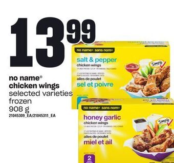Independent Grocer No name® chicken wings, 908 g offer