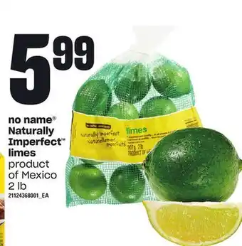 Independent Grocer No name® naturally imperfect™ limes, 2 lb offer