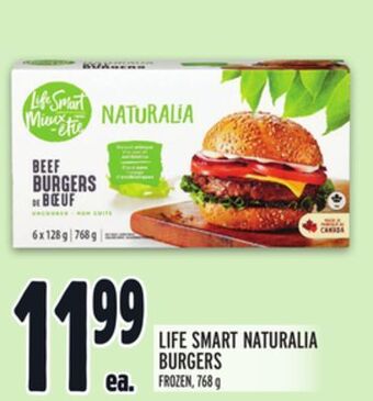 Metro Life smart naturalia burgers offer